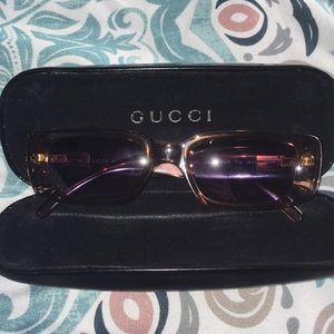 Gucci sunglasses with case